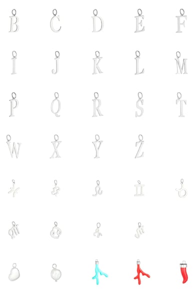 Display Set Chains &amp; Charms Plata Acero inoxidable h5 Imagen2